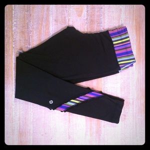 Lululemon ruffle accent leggings