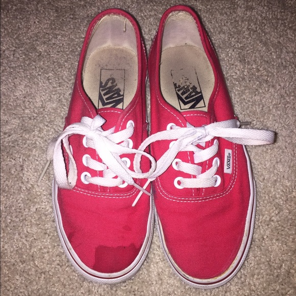 Red vans