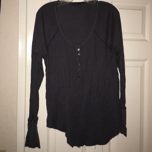 Urban outfitters grunge Henley