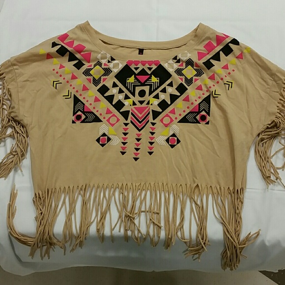 Fringe tee