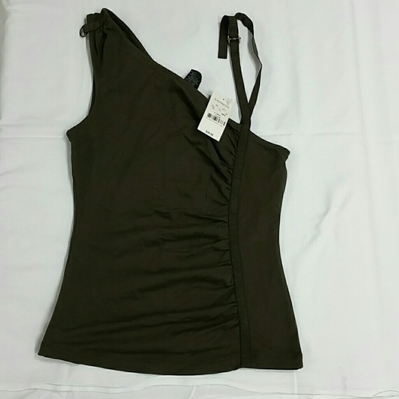 One shoulder tank