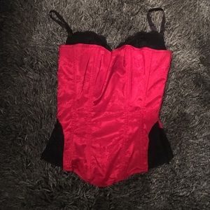 Red corset