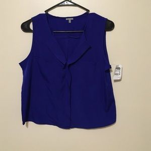 Blue office-friendly top