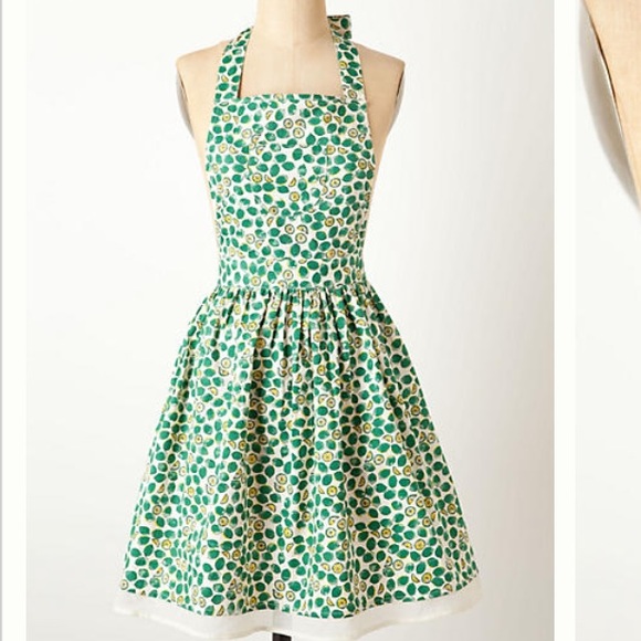 Anthropologie "Key Lime" Apron