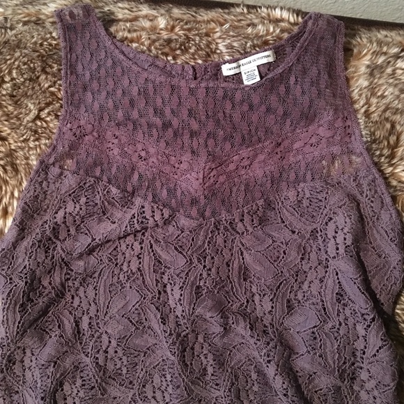 American eagle lace long tank