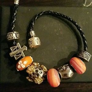 UTexas law charm bracelet