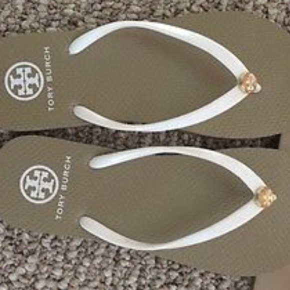 Tory Burch flip-flops!