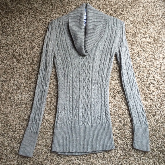 White House Black Market Metallic Sweater