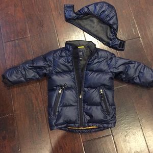Gap down jacket