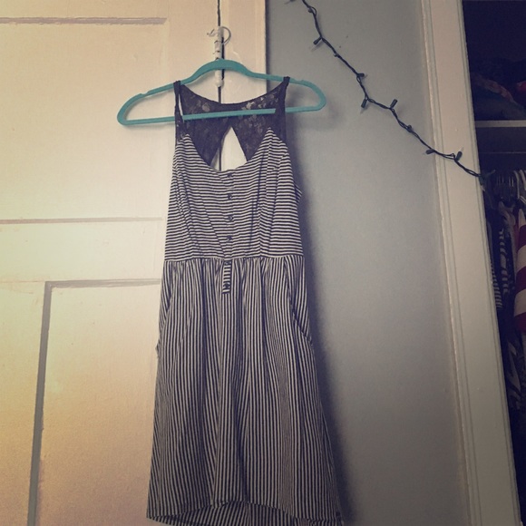 O'Neill open back skater dress