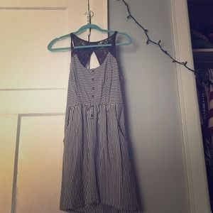 O'Neill open back skater dress