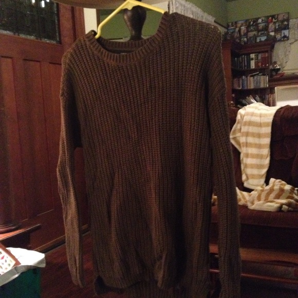 Brown Forever 21 Sweater