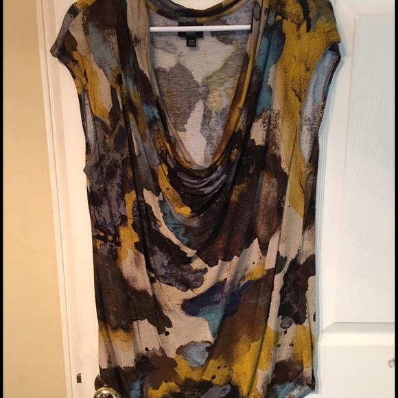 Mossimo Sleeveless Cowl Neck Top Sz XL