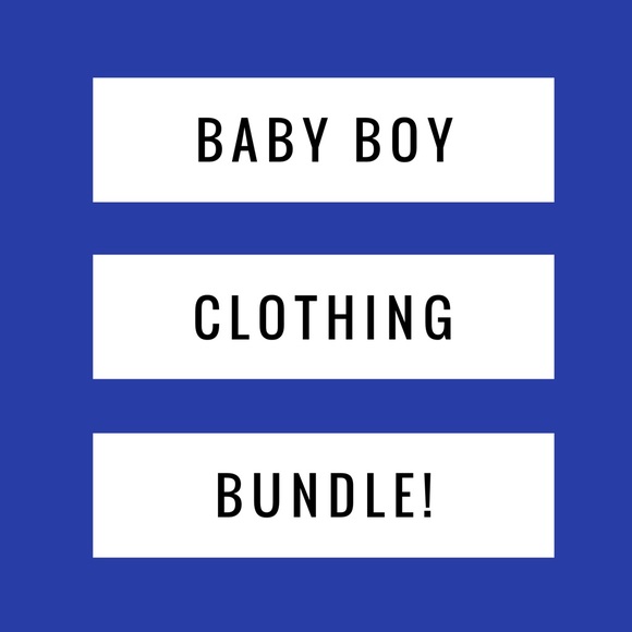 Baby boy clothing bundle all name brand 6-9mo