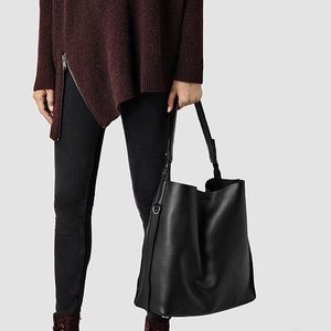 Allsaints Paradise North/South Tote - Black