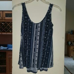 Flowy multicolored tank top