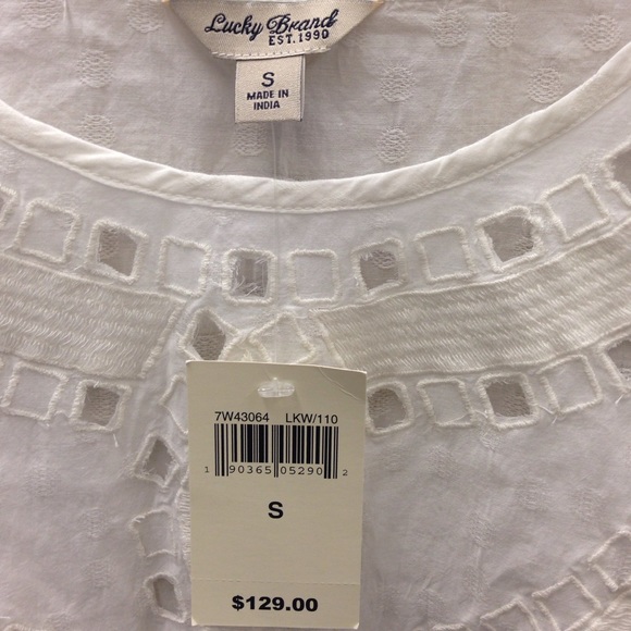 New w Tag Lucky brand boho top FLASH SALE ⚡️⚡️❤️💕 - Picture 2 of 4