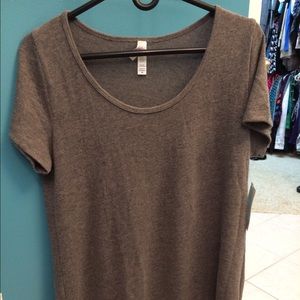 Lularoe Classic T, charcoal grey, medium