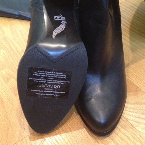 ugg claudine tall boot black ugg claudine tall boot black