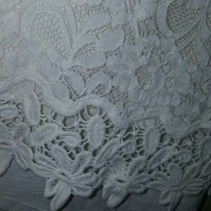 Adorable lacey tank top