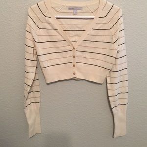 Crop top cardigan