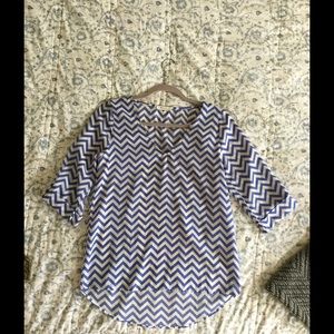 Everly chevron top!