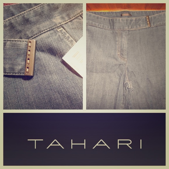 NWT Tahari Indigo Jeans