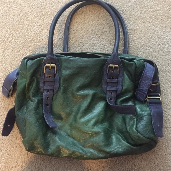 Anthropologie leather bag