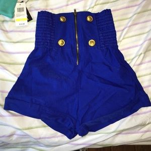 BLUE 💙💙 High waisted shorts