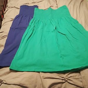 Old navy tube top dresses