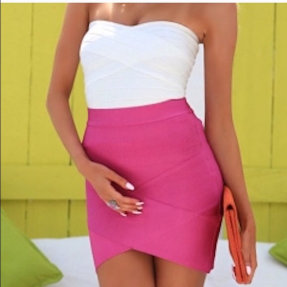 Dresses & Skirts - Barbie Pink Bandage skirt