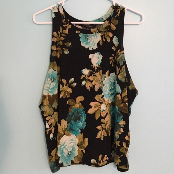 Floral Muscle Tee
