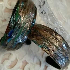 Murano Glass Cuffs Bundle-New w/o tags