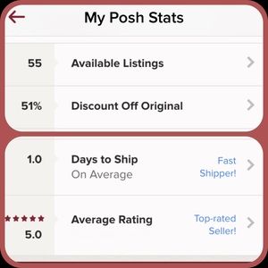 My first month on Posh and having so much fun💞
