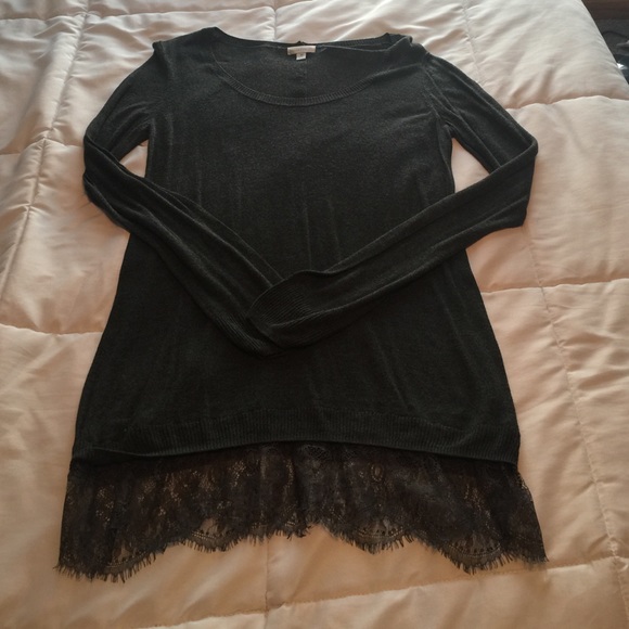 Long Grey Sweater
