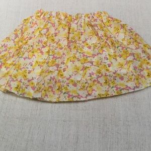 Beautiful, elegant, pink & yellow skirt
