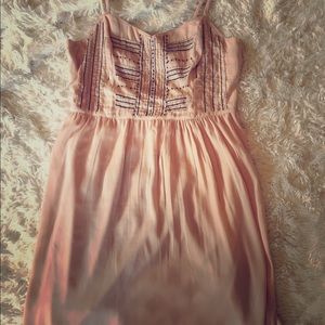 Pink beaded American eagle cocktail dress