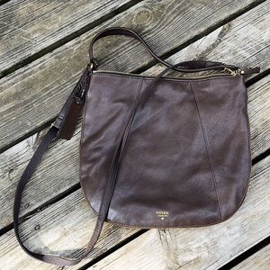 Fossil Leather Satchel Brand New Without Tags