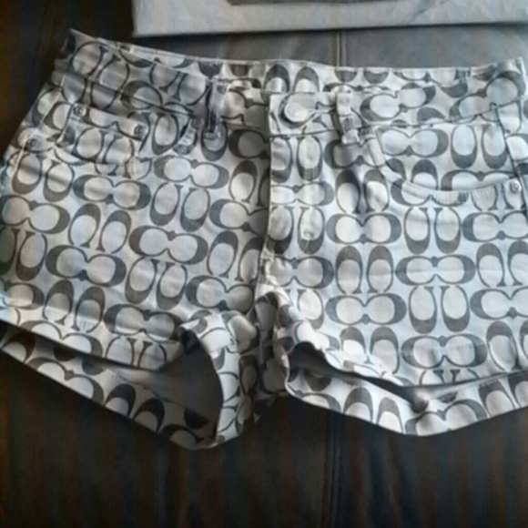 Coach signature shorts