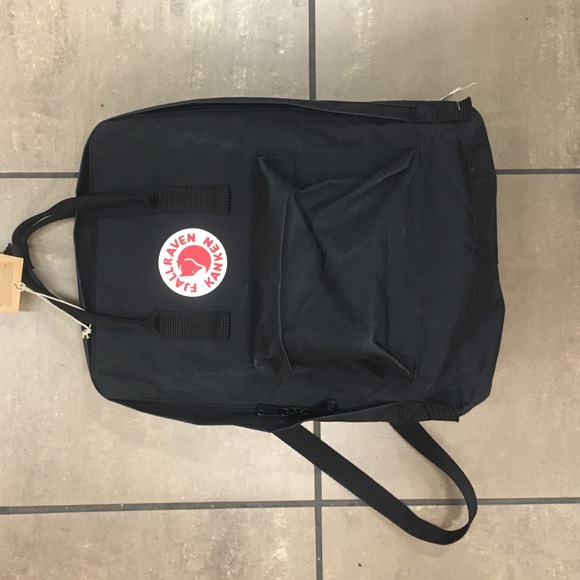 Fjallraven kanken black classic backpack