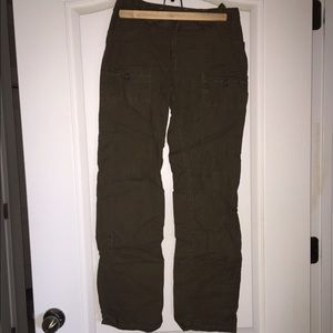 H&M Dark green cargo pants
