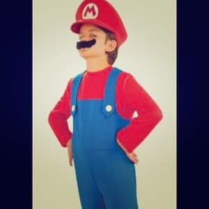 Boys medium Mario Brothers costume