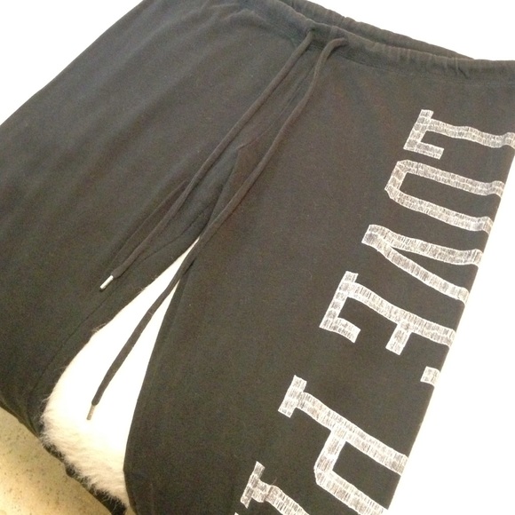 Black Victoria's Secret Sweat Pants