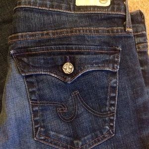 AG Jean sz 30R decade flap 5 year dark