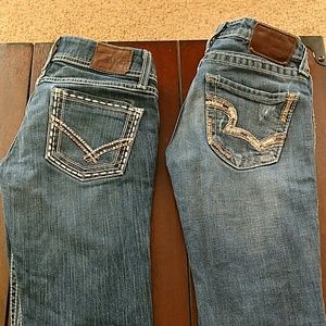 2 pairs of Jeans short plz read