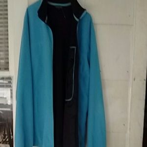 WOMEN'S LANDS END FULL ZIP FLEECE JACKET XL