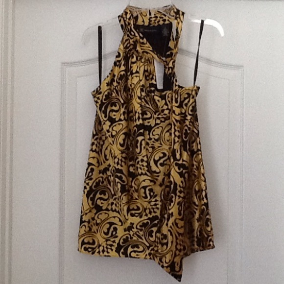 INC International Concepts Tops - NWT Silk bow top