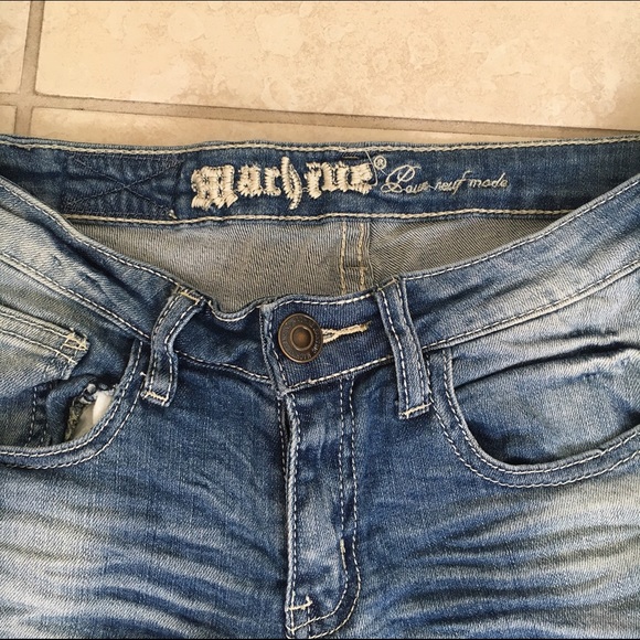 Papaya Ripped Jeans! GREAT Condition - Picture 2 of 3