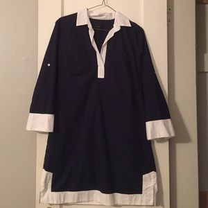 Darling navy shift dress