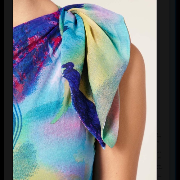 Watercolor Dress - Picture 3 of 4